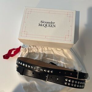 Alexander McQueen Studded Wrap Belt